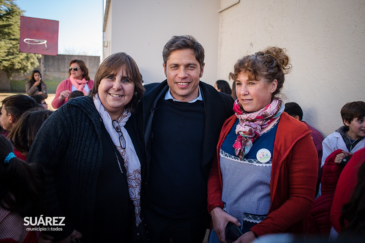 El gobernador bonaerense Axel Kicillof