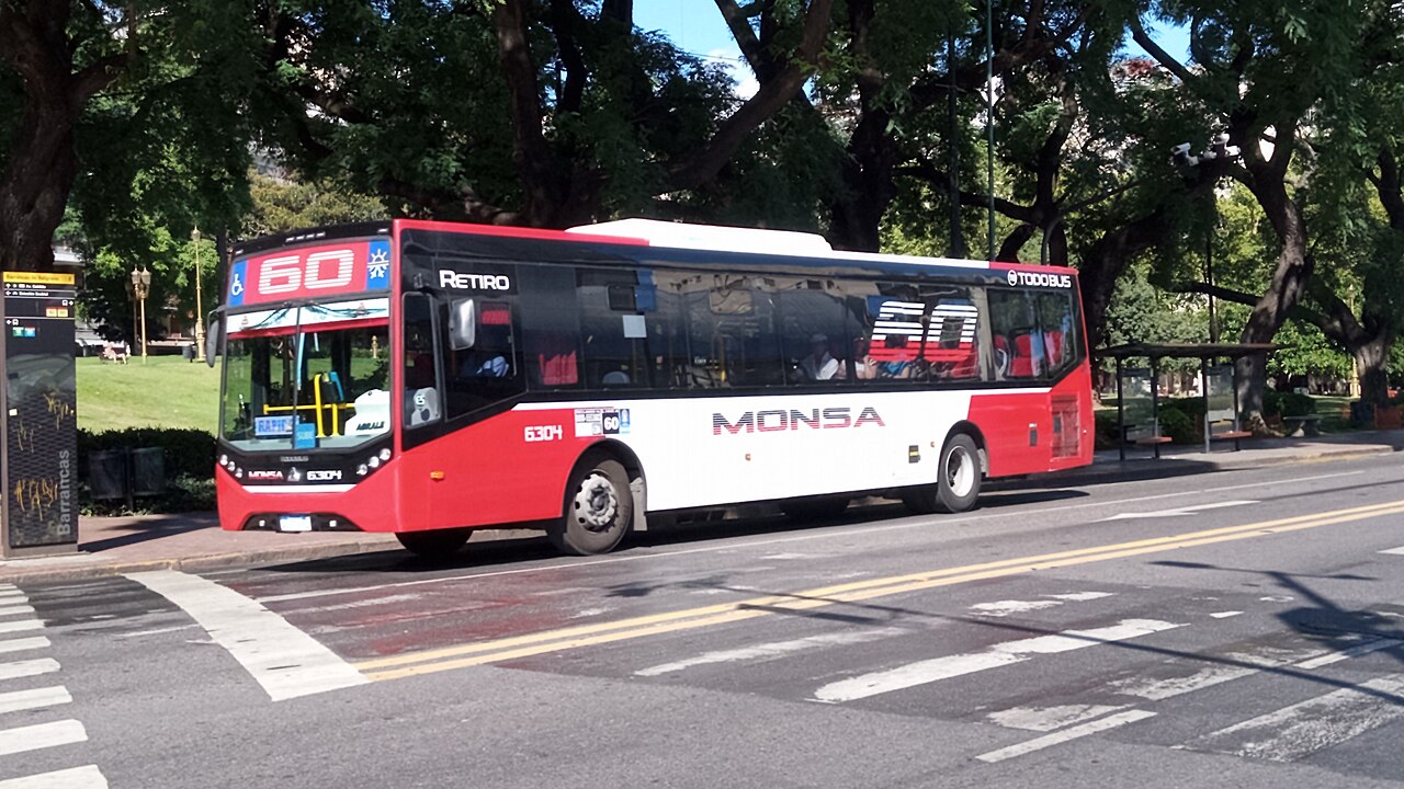 Colectivo de la línea 60
