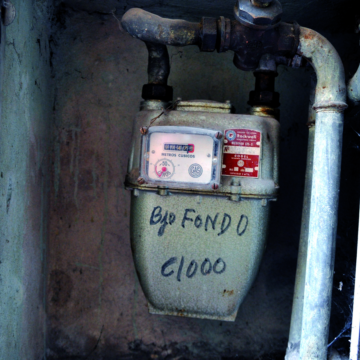 Medidor de gas domiciliario