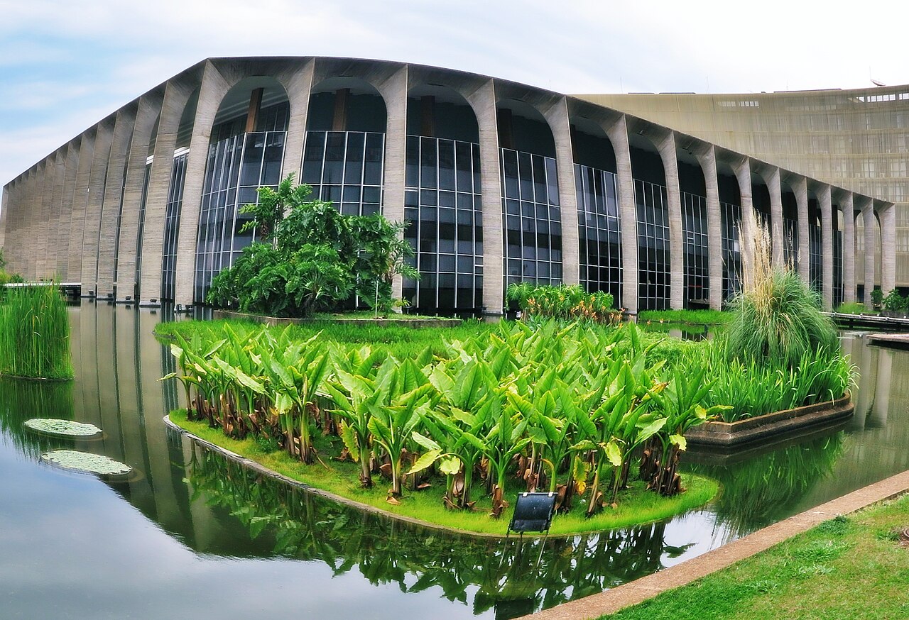 Palacio Itamaraty, sede de la Cancillería de Brasil