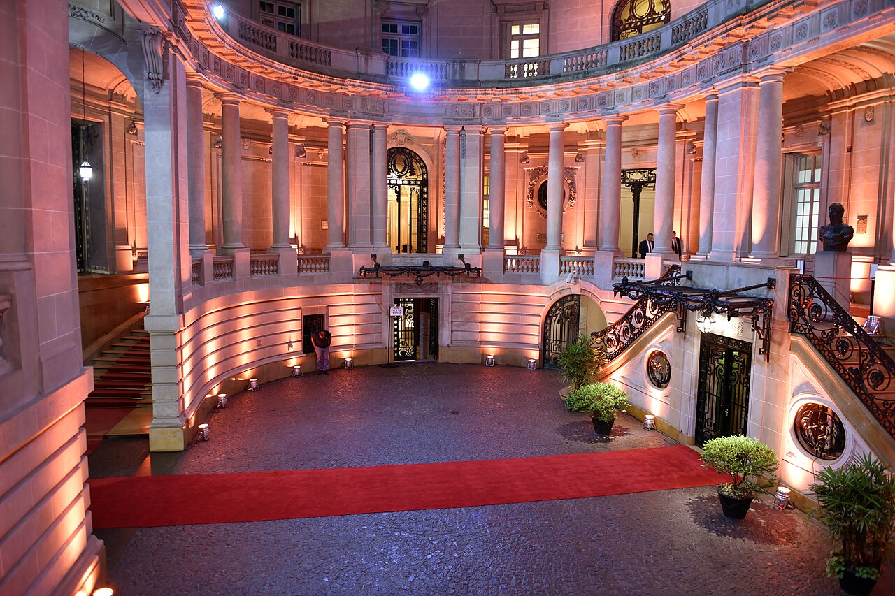 Palacio San Martín, sede ceremonial de la Cancillería argentina