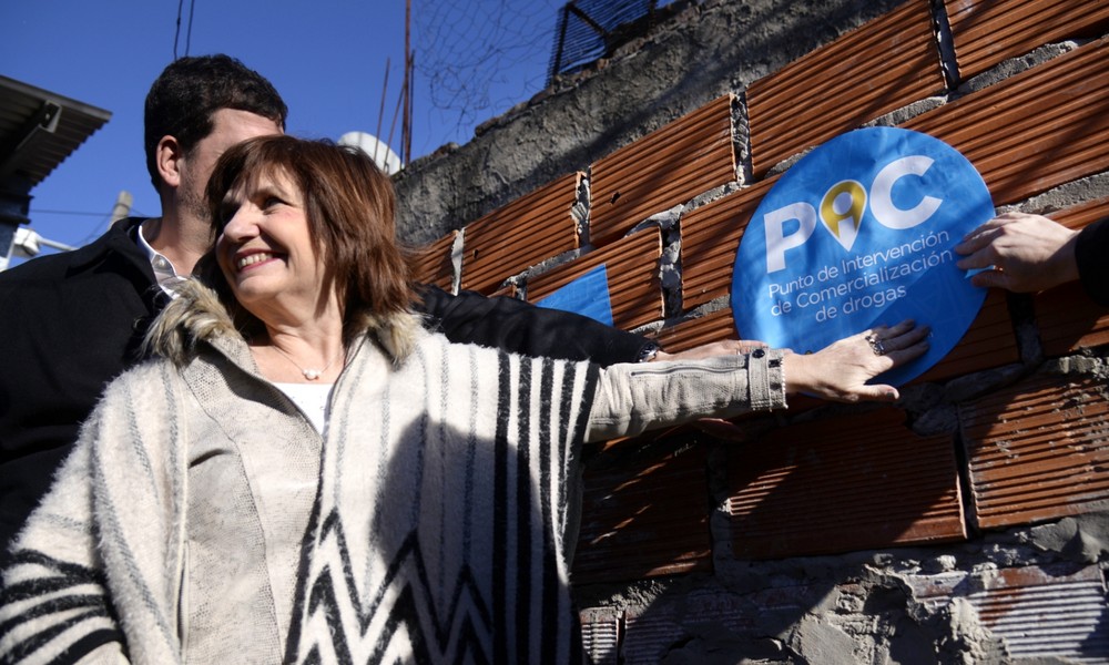 La senadora Patricia Bullrich