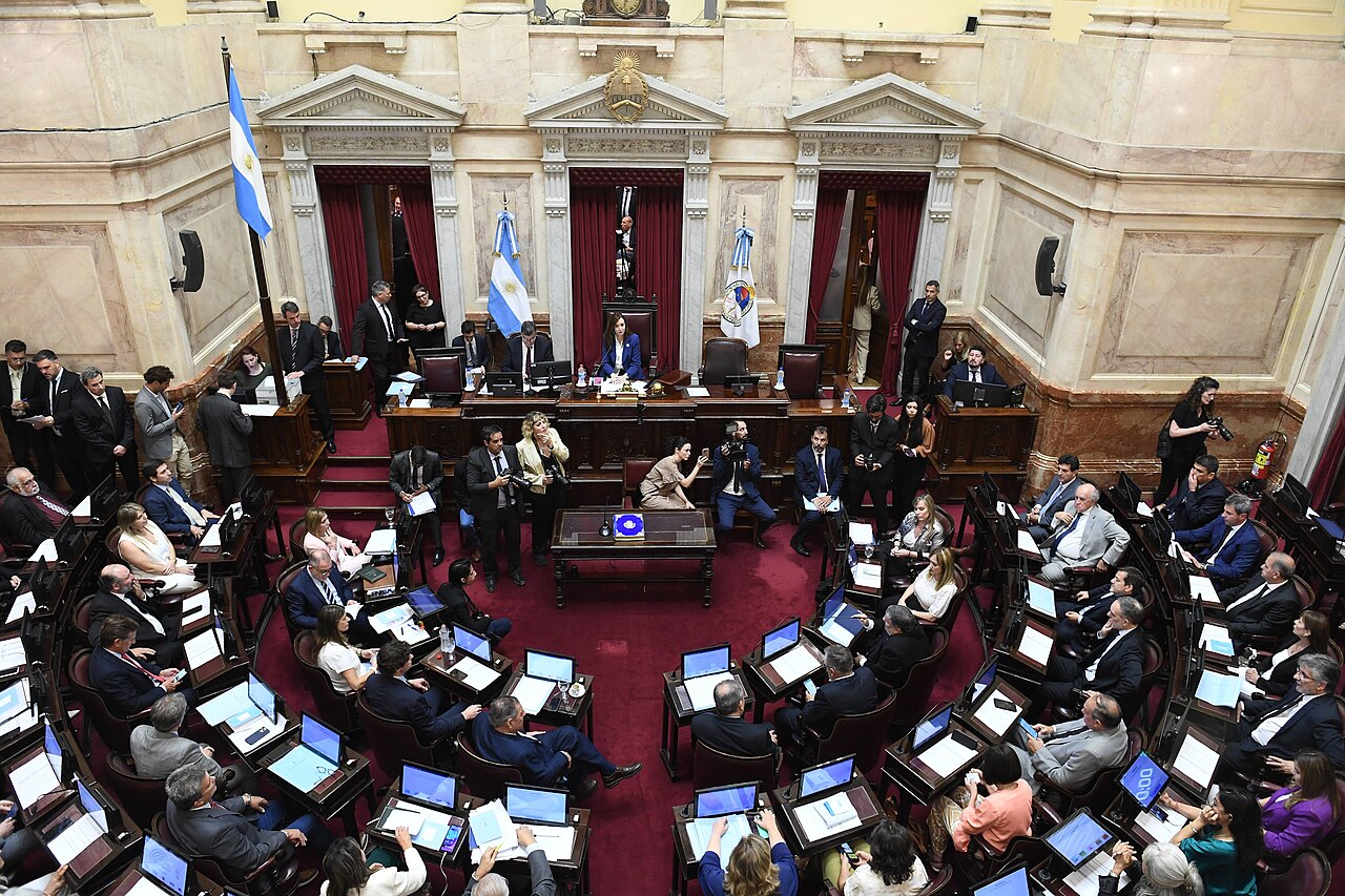 Recinto del Senado de la Nación Argentina