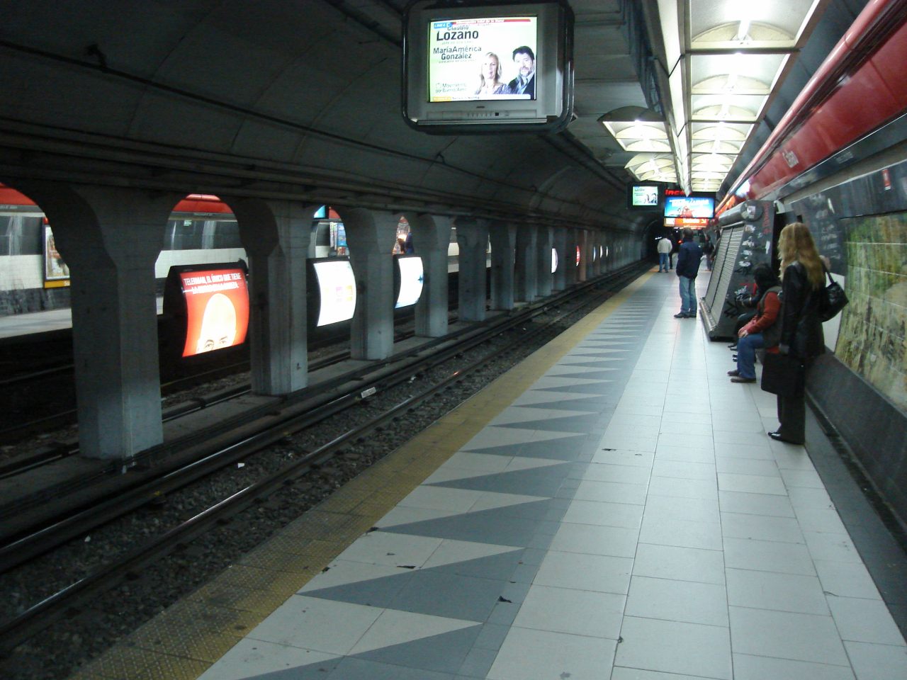 Estación Callao de la línea B del subte de Buenos Aires